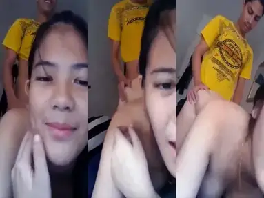 Doggy Sambil Direkam Pasrah Pada Pacar Nakalnya